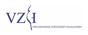 Logo Verloskundige Zorggroep groot Den Haag